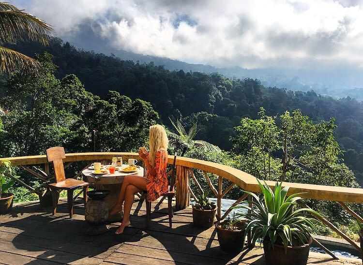 Bed and Breakfast Dwan Tea Mountain Side Jatiluwih Exterior foto