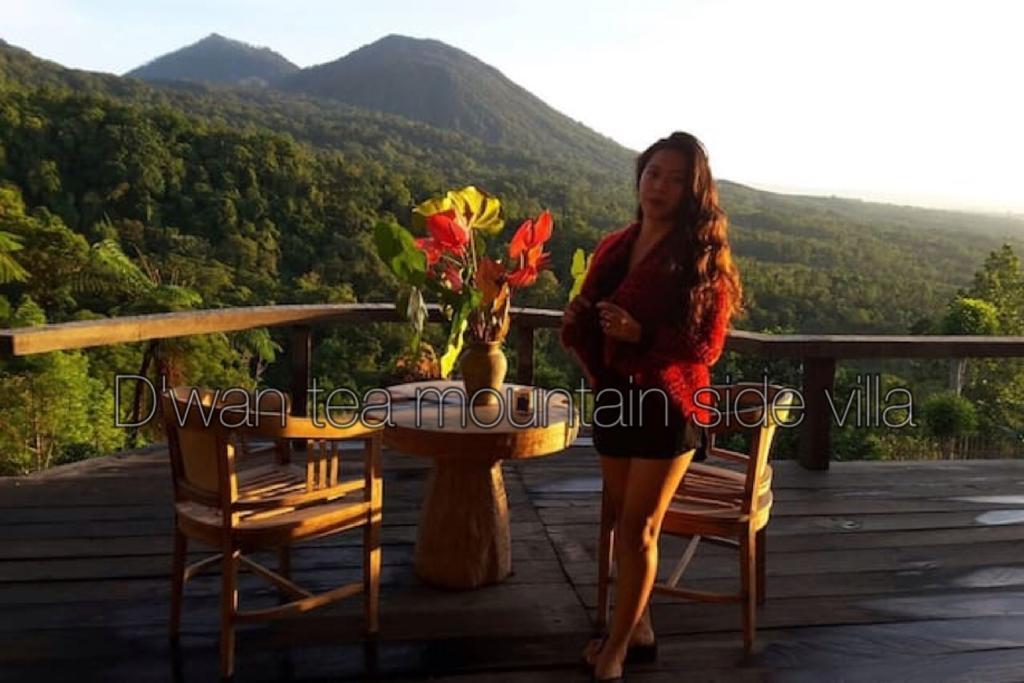 Bed and Breakfast Dwan Tea Mountain Side Jatiluwih Exterior foto